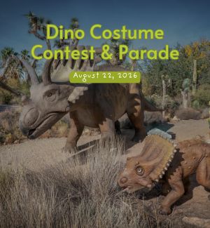 Robotic Dinosaurs on Desert Museum grounds.